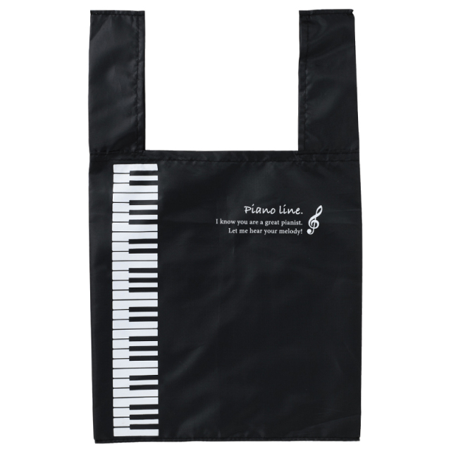 マチ広エコバッグ♪※お取り寄せ商品 【音楽雑貨 音符 ☆【ト音記号