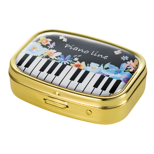 ミラー付きアクセサリーケース♪※お取り寄せ商品 【音楽雑貨 音符