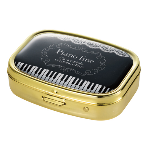 ミラー付きアクセサリーケース♪※お取り寄せ商品 【音楽雑貨 音符