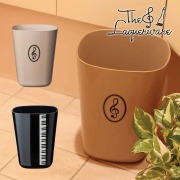 スクエア ダストボックス 鍵盤/ブラック、ト音記号/グレージュ ピアノ教室発表会記念品 音楽雑貨 吉澤 セトクラフト お取り寄せ商品 引き出物 記念品 音楽雑貨 音符 ピアノモチーフ ト音記号 ピアノ雑貨