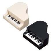 ミニピアノ鉛筆削り ブラック/ホワイト  ピアノ教室発表会記念品 音楽雑貨 吉澤 セトクラフト お取り寄せ商品 引き出物 記念品 音楽雑貨 音符 ピアノモチーフ ト音記号 ピアノ雑貨