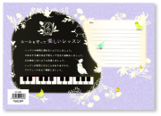 出席カード お取り寄せ商品 引き出物 記念品 音楽雑貨 音符 ピアノモチーフ ト音記号 ピアノ雑貨