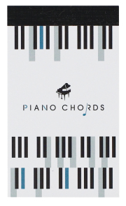 ミニメモ ピアノコード お取り寄せ商品 引き出物 記念品  【音楽雑貨 音符・ピアノモチーフ】ト音記号 ピアノ雑貨ｃ