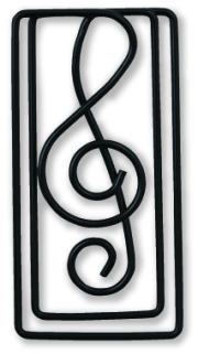 オーナメントクリップ お取り寄せ商品 引き出物 記念品  音楽雑貨 音符・ピアノモチーフト音記号 ピアノ雑貨ｃ