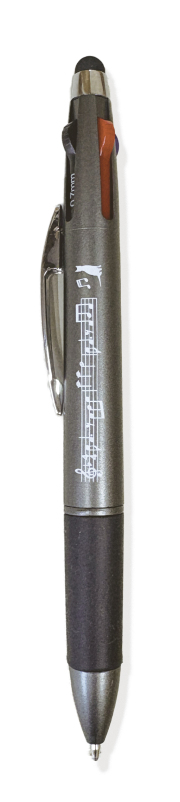 多機能ボールペン お取り寄せ商品 引き出物 記念品  音楽雑貨 音符・ピアノモチーフト音記号 ピアノ雑貨ｃ