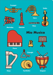 トリックファイル ミア ムジカお取り寄せ商品 引き出物 記念品  【音楽雑貨 音符・ピアノモチーフ】ト音記号 ピアノ雑貨ｃ