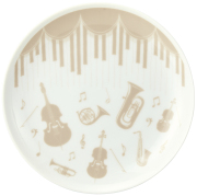 プレート　コンサート♪※お取り寄せ商品 引き出物 記念品  【音楽雑貨 音符・ピアノモチーフ】ト音記号 ピアノ雑貨ｃ