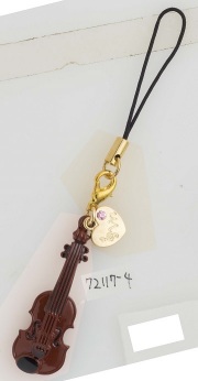 吹奏楽 ストラップ バイオリン お取り寄せ商品 音楽雑貨 音符 ピアノモチーフ ト音記号 ピアノ雑貨