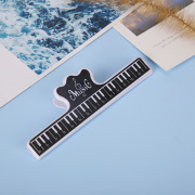 鍵盤風 フェイスタオル お取り寄せ商 【音楽雑貨 音符 ☆【ト音記号