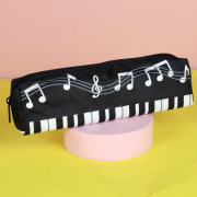 ペンケース 音符鍵盤 cantabile 記念品 音楽雑貨 音符 ピアノモチーフ ト音記号 ピアノ雑貨