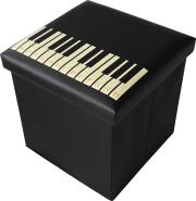 スツールボックス♪　※お取り寄せ商品 引き出物 記念品  【音楽雑貨 音符・ピアノモチーフ】ト音記号 ピアノ雑貨ｃ