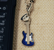 Sギター 携帯ストラップ 弦楽器 携帯ストラップ 音楽雑貨