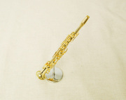 ミニチュア楽器 ソプラノサックス 1／6 スケール（ゴールド）お取り寄せ商品 楽器 音楽雑貨 吹奏楽