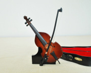 ミニチュア楽器 コントラバス 14cmサイズ お取り寄せ商品 楽器 音楽雑貨 ブラスバンド