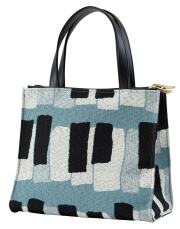 モノピアノ ツインファスナー手さげバッグ お世話になった先生へプレゼント ピアノグッズ 鍵盤 お取り寄せ商品 引き出物 記念品 音楽雑貨 音符 ピアノモチーフ ト音記号 ピアノ雑貨