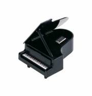 コンサートピアノ型 鉛筆削り ブラック お取り寄せ商品 音楽雑貨 音符 ピアノモチーフ グランドピアノ