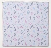 マジック風呂敷 Play with SOUNDS お取り寄せ商品 引き出物 記念品  【音楽雑貨 音符・ピアノモチーフ】ト音記号 ピアノ雑貨ｃ