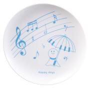 プレート お取り寄せ商品 引き出物 記念品 音楽雑貨 音符 ピアノモチーフ ト音記号 ピアノ雑貨