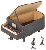 小物入れ ピアノパズル お取り寄せ商品 引き出物 記念品 音楽雑貨 音符 ピアノモチーフ ト音記号 ピアノ雑貨