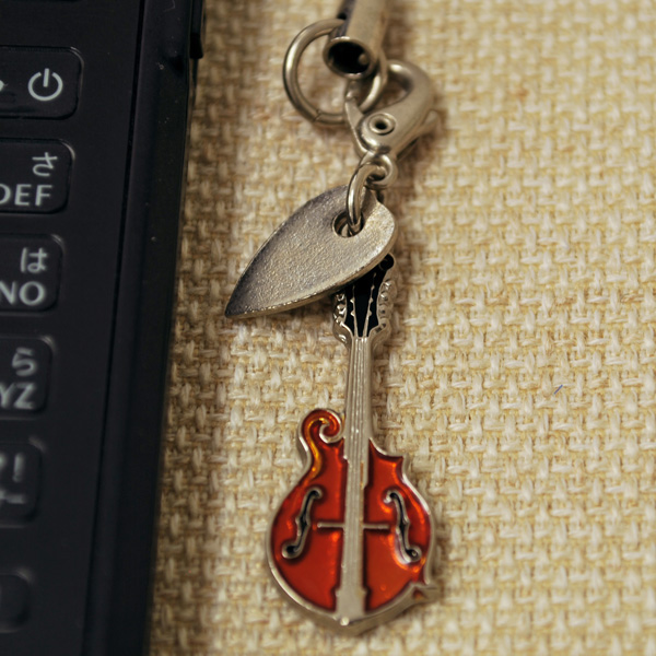 マンドリン 携帯ストラップ 弦楽器 携帯ストラップ 音楽雑貨 吹奏楽 卒業記念