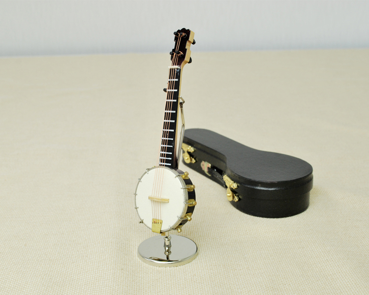 ミニチュア楽器 バンジョー 15cmサイズ お取り寄せ商品 楽器 音楽雑貨 ブラスバンド