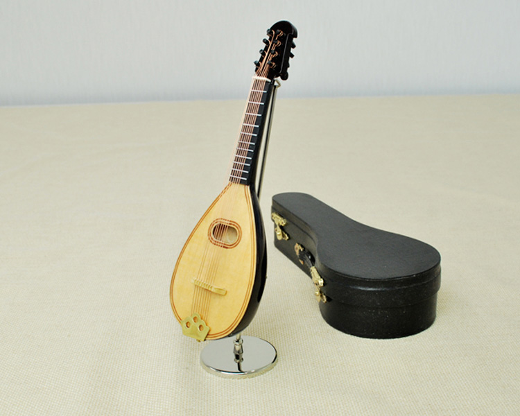 ミニチュア楽器 マンドリン 18cmサイズ お取り寄せ商品 楽器 音楽雑貨 ブラスバンド