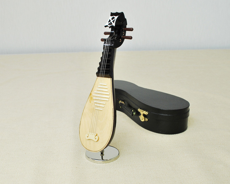ミニチュア楽器 中国琵琶 20cmサイズ お取り寄せ 楽器 音楽雑貨 ブラスバンド