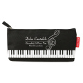 Piano line マチありペンケース ドルチェ カンタービレ お取り寄せ商品 引き出物 記念品 音楽雑貨 卒業記念 卒園記念 入学プレゼント 音符 ピアノモチーフ ト音記号 ピアノ雑貨