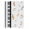 Piano line クリアファイル マーチ ※お取り寄せ商品 引き出物 記念品 音楽雑貨 音符 ピアノモチーフ ト音記号 ピアノ雑貨