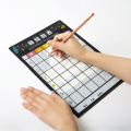 Piano line 書いて消せちゃうクリアファイル カラフル音符 お取り寄せ商品 引き出物 記念品 音楽雑貨 音符 ピアノモチーフ ト音記号 ピアノ雑貨