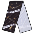 Piano line クールタオル お取り寄せ商品 引き出物 記念品 音楽雑貨 音符 ピアノモチーフ ト音記号 ピアノ雑貨