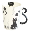 モノたまマグ♪　※お取り寄せ商品 引き出物 記念品 音楽雑貨 音符 ピアノモチーフ ト音記号 ピアノ雑貨