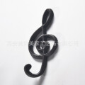 ト音記号 レトロ壁掛け フック  cantabile ピアノ教室発表会記念品 音楽雑貨 吉澤 セトクラフト お取り寄せ商品 引き出物 記念品 音楽雑貨 音符 ピアノモチーフ ト音記号 ピアノ雑貨