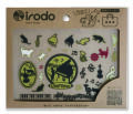 irodo（イロド）布用転写シール♪　※お取り寄せ商品 引き出物 記念品  【音楽雑貨 音符・ピアノモチーフ】ト音記号 ピアノ雑貨ｃ