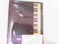 鍵盤ゴールドミュージックレッスンファイル お取り寄せ商品 音楽雑貨 バレエ雑貨 ピアノ発表会記念品に大人気