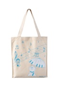 レッスンバッグ Happy days お取り寄せ商品 引き出物 記念品 音楽雑貨 音符 ピアノモチーフ ト音記号 ピアノ雑貨