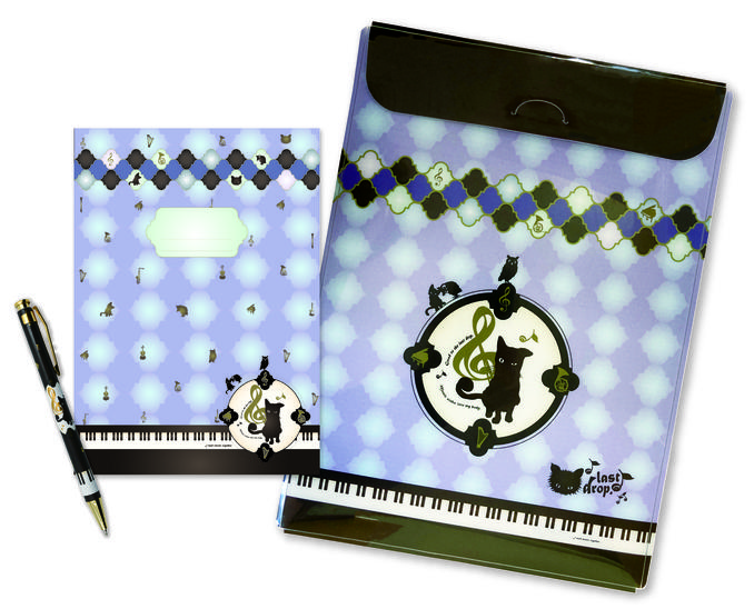 last drop.レントセット♪　※お取り寄せ商品 引き出物 記念品  【音楽雑貨 音符・ピアノモチーフ】ト音記号 ピアノ雑貨ｃ