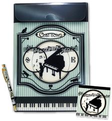 シャノワールセット♪　※お取り寄せ商品 引き出物 記念品  【音楽雑貨 音符・ピアノモチーフ】ト音記号 ピアノ雑貨ｃ