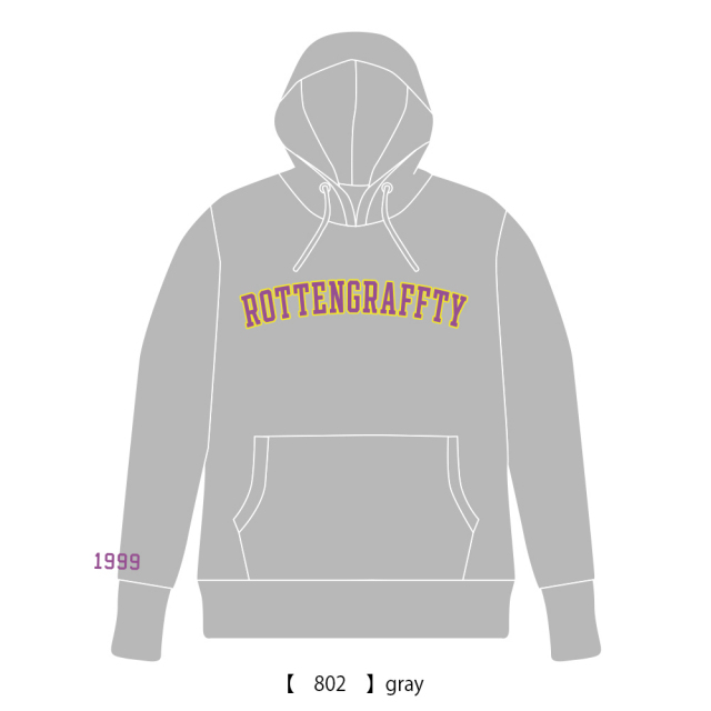 ROTTENGRAFFTY 】 1999 プルパーカー