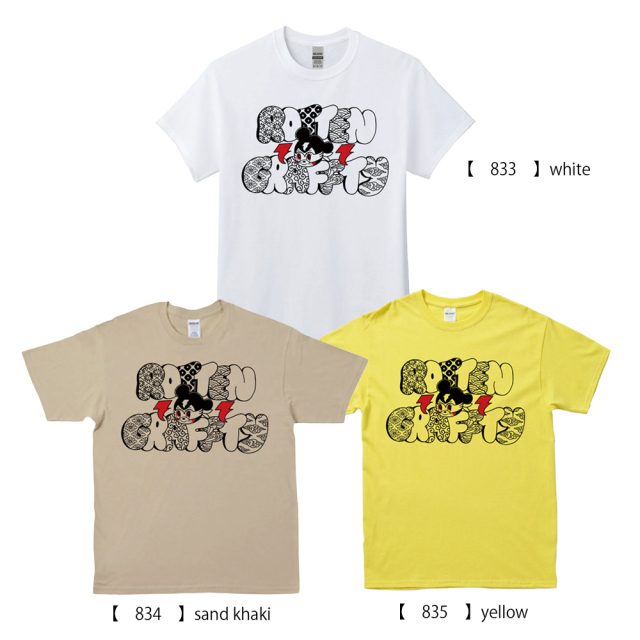 ROTTENGRAFFTY 】 イナズマウス T-shirt 《発送1月下旬予定》