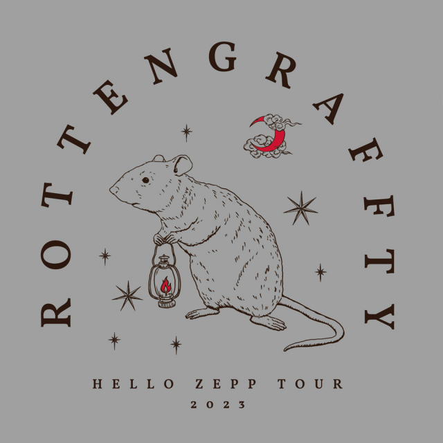 ROTTENGRAFFTY 】 Hello Long Sleeve 《発送1月下旬予定》