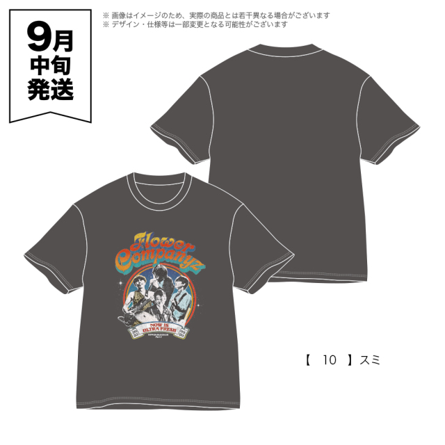 フラカンの日本武道館 Part2 事前通販 】 L.I.V.E.実演中Tシャツ