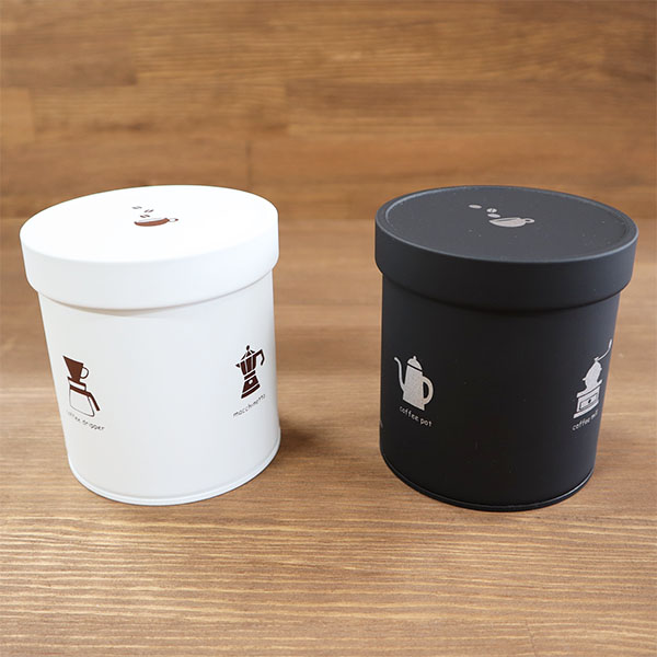 新・オリジナルキャニスター缶 コーヒー豆専門店 キャラバンサライ