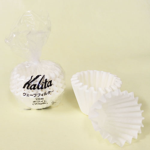 カリタ・ウェーブフィルタ155（1～2杯用）100枚入