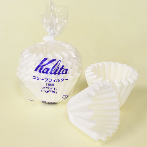 カリタ・ウェーブフィルタ185（2～4杯用）100枚入