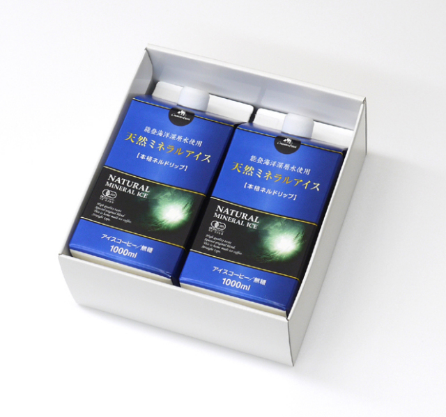 天然ミネラルアイスコーヒー２本ギフト