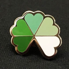 防災介助士バッジ