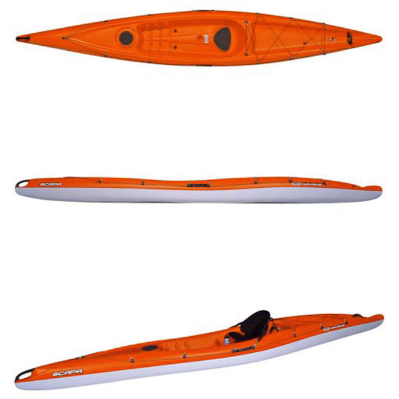 Scope orange １人乗りシーカヤック-3