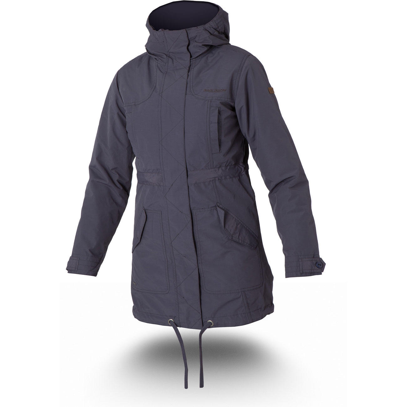 MISTY SEAS JACKET レディース フード付きロングジャケット-3