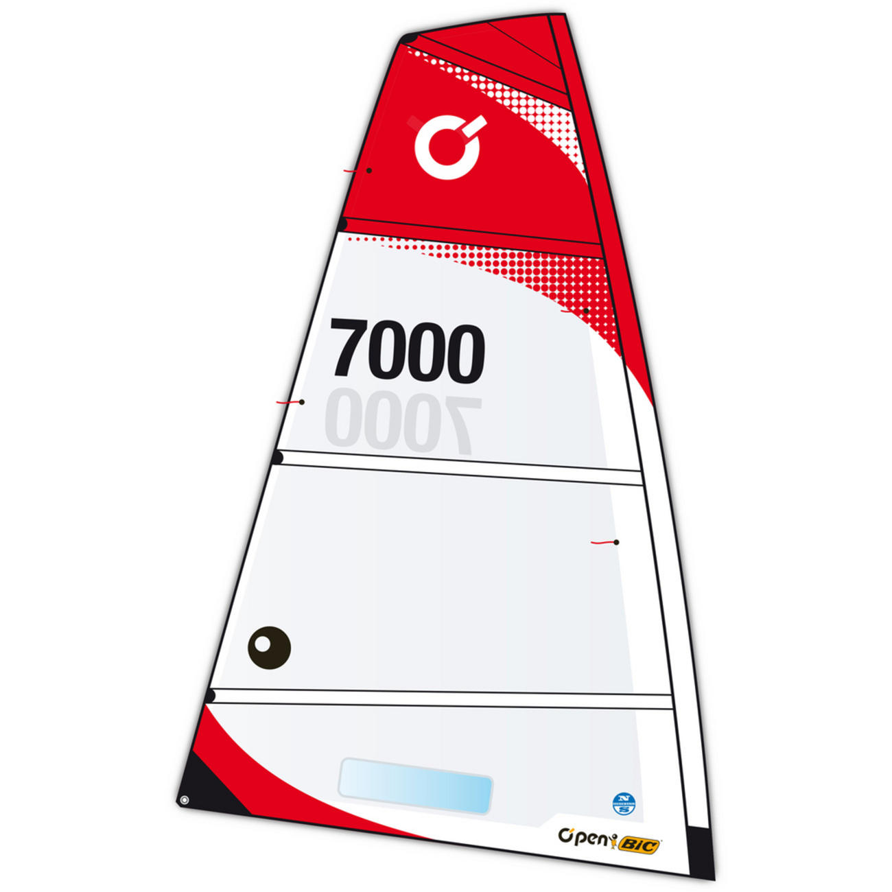 Sail 3,8 m2; - Dacron-3